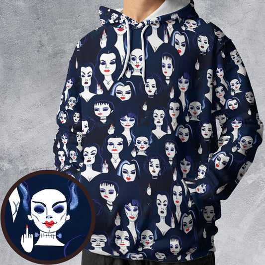 All-over Print Hoodie -  - 1