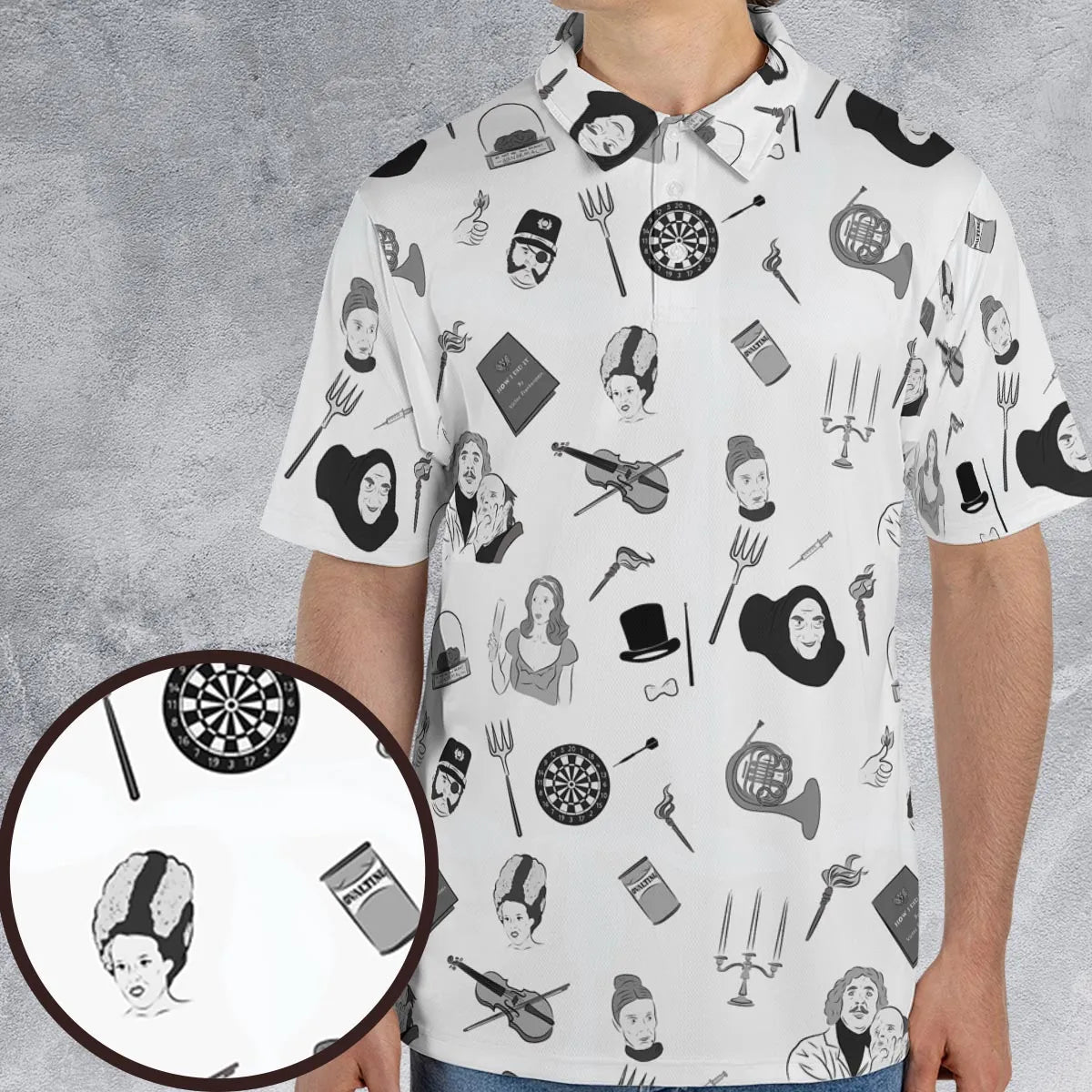 AOP Men/Women Polo Shirt - FZBYMAZG