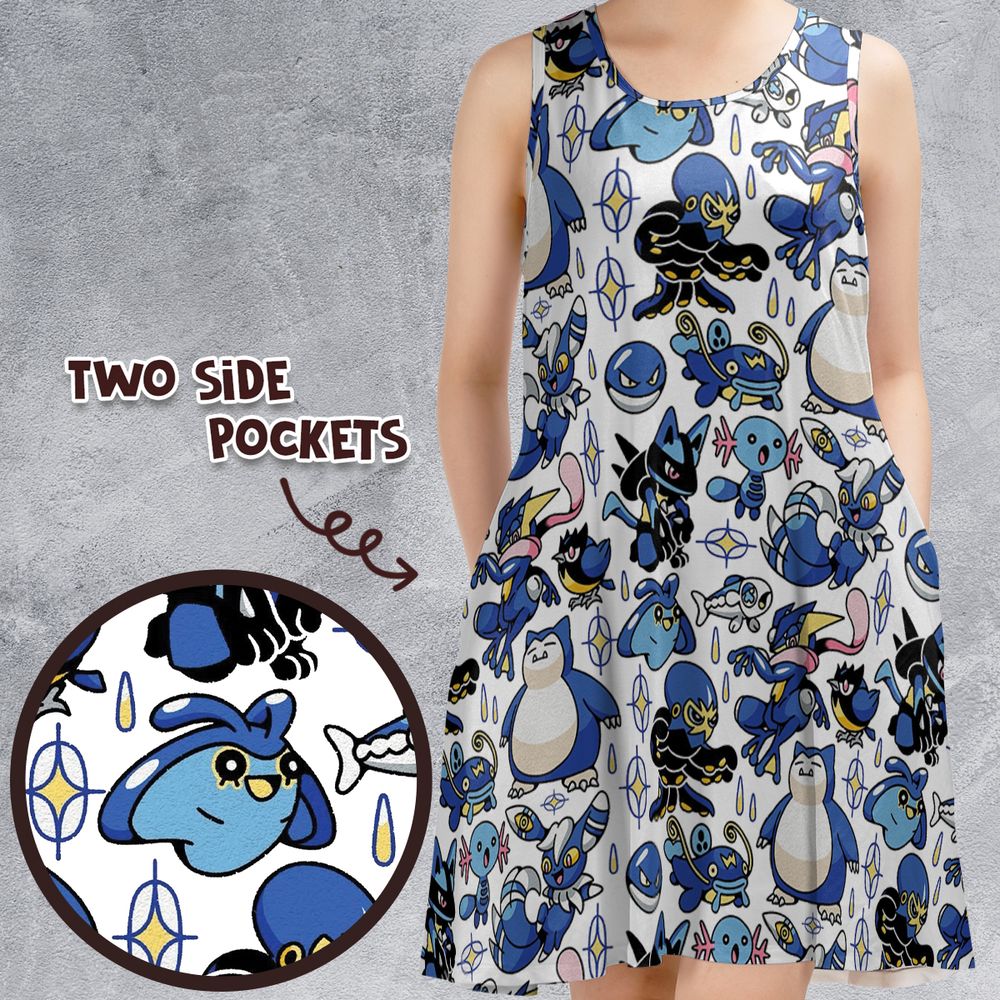 Sleeveless Dress - NCAWLEWL -  - 1
