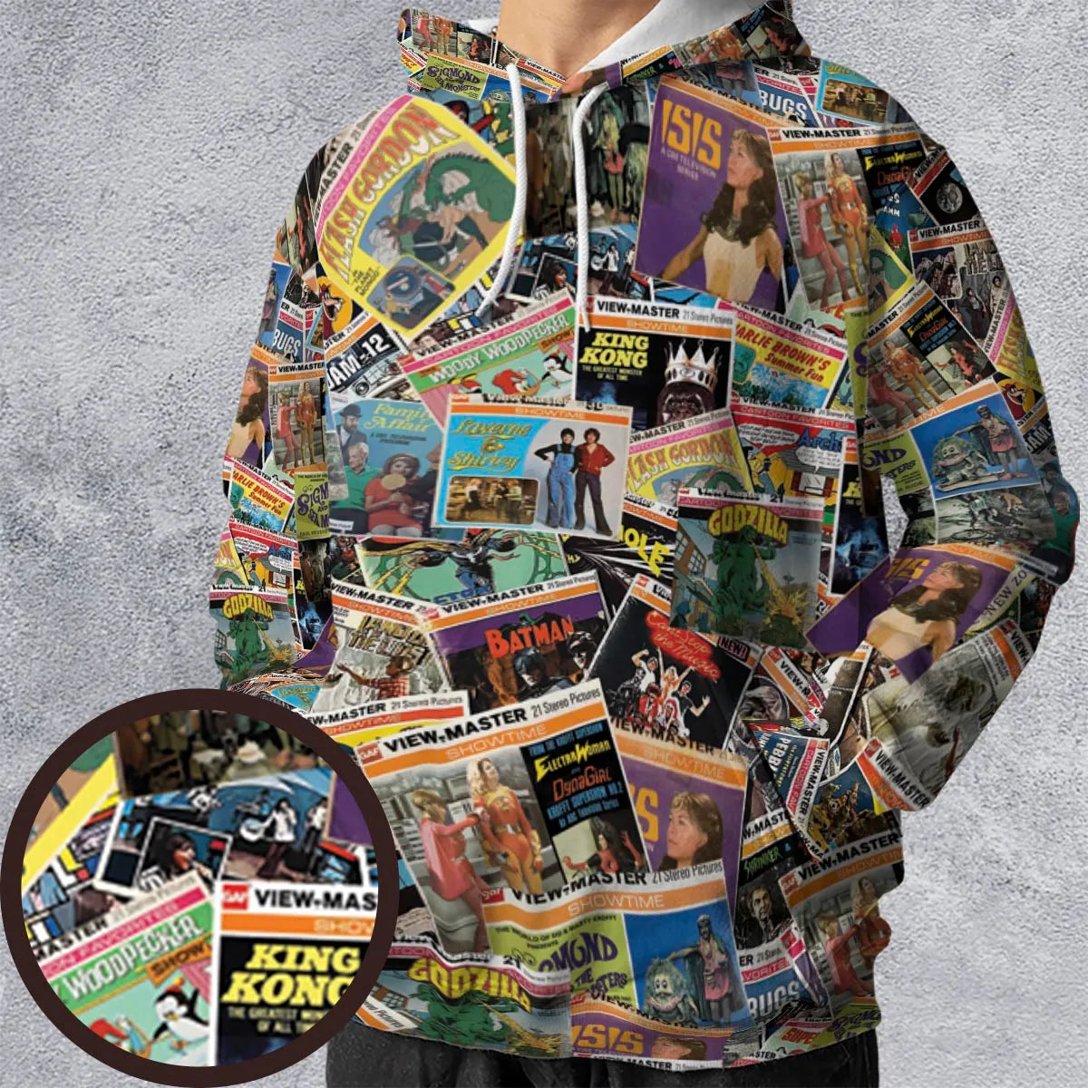 All-over Print Hoodie - C194DEQG