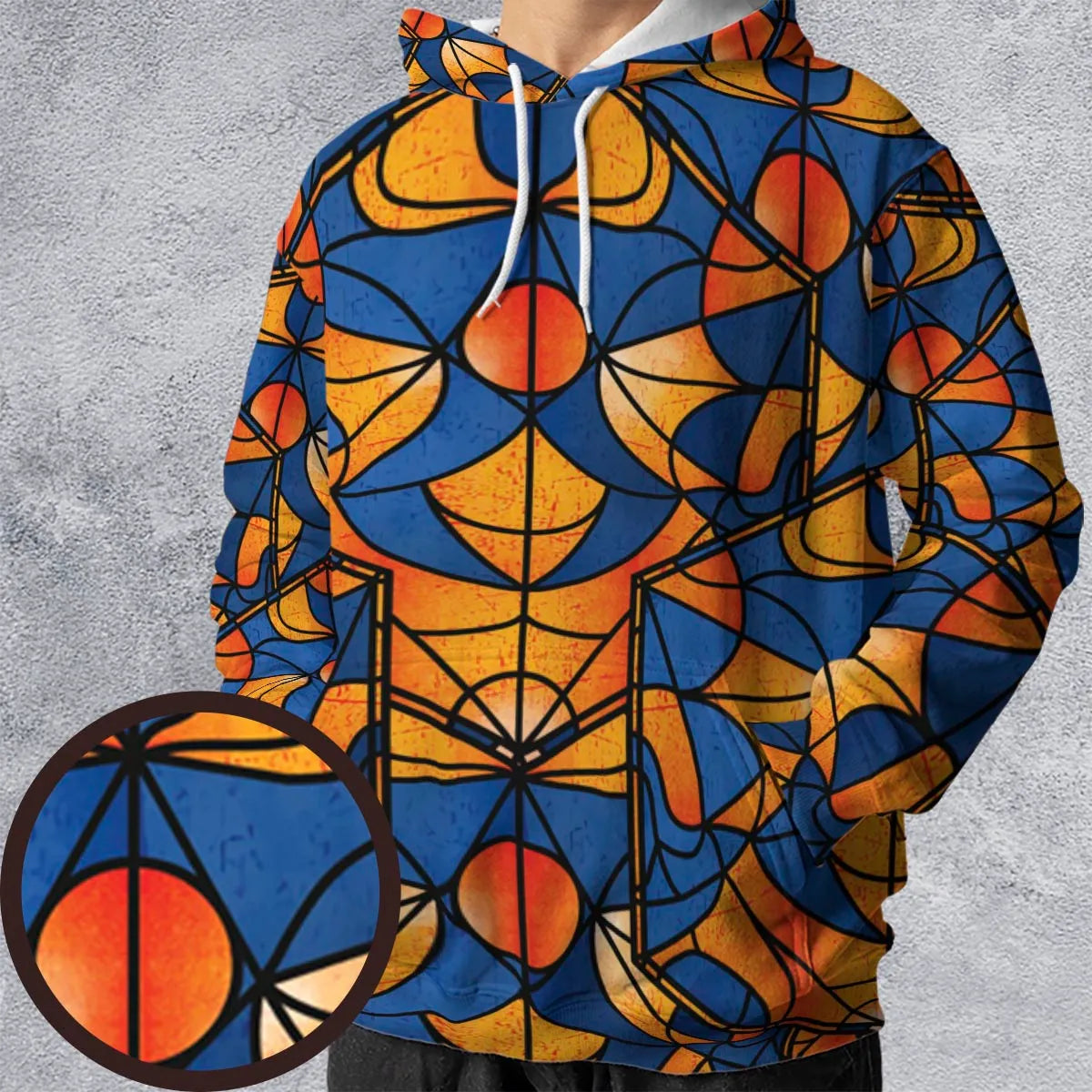 All-over Print Hoodie - JDLSQUFC
