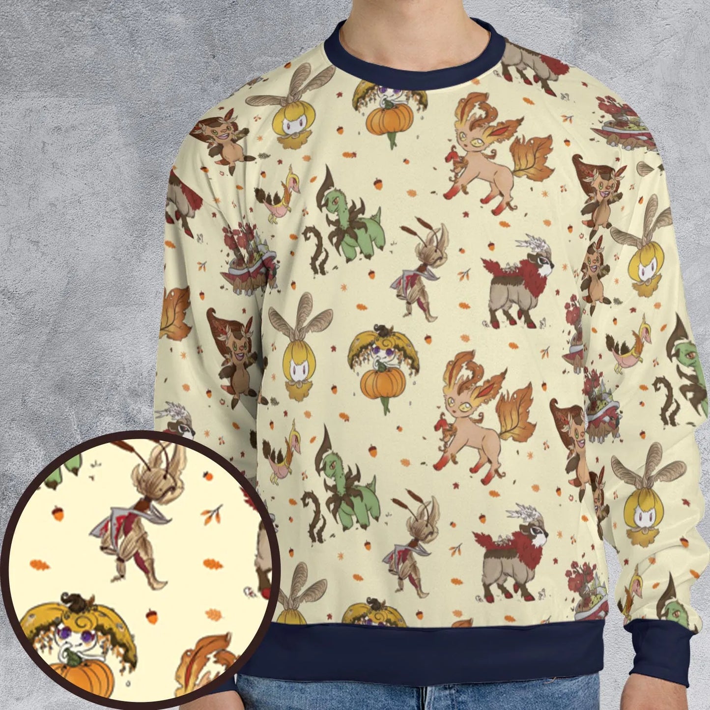 All-over Print Sweatshirt - NMXR4K5T