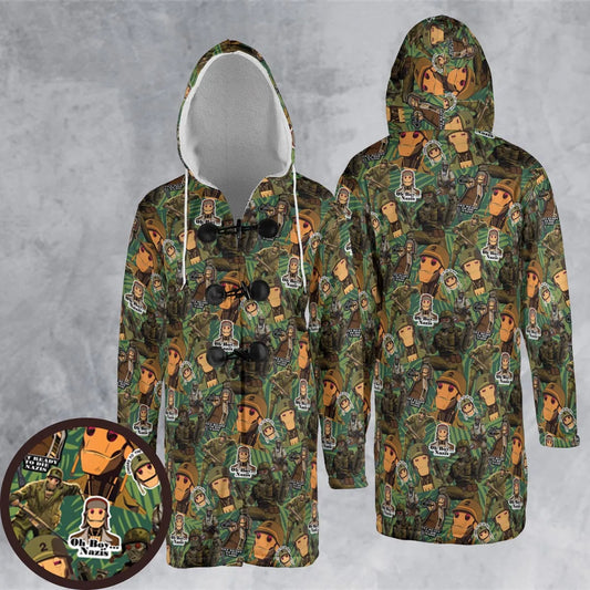 Hooded Cloak Coat - NCTRJAH4