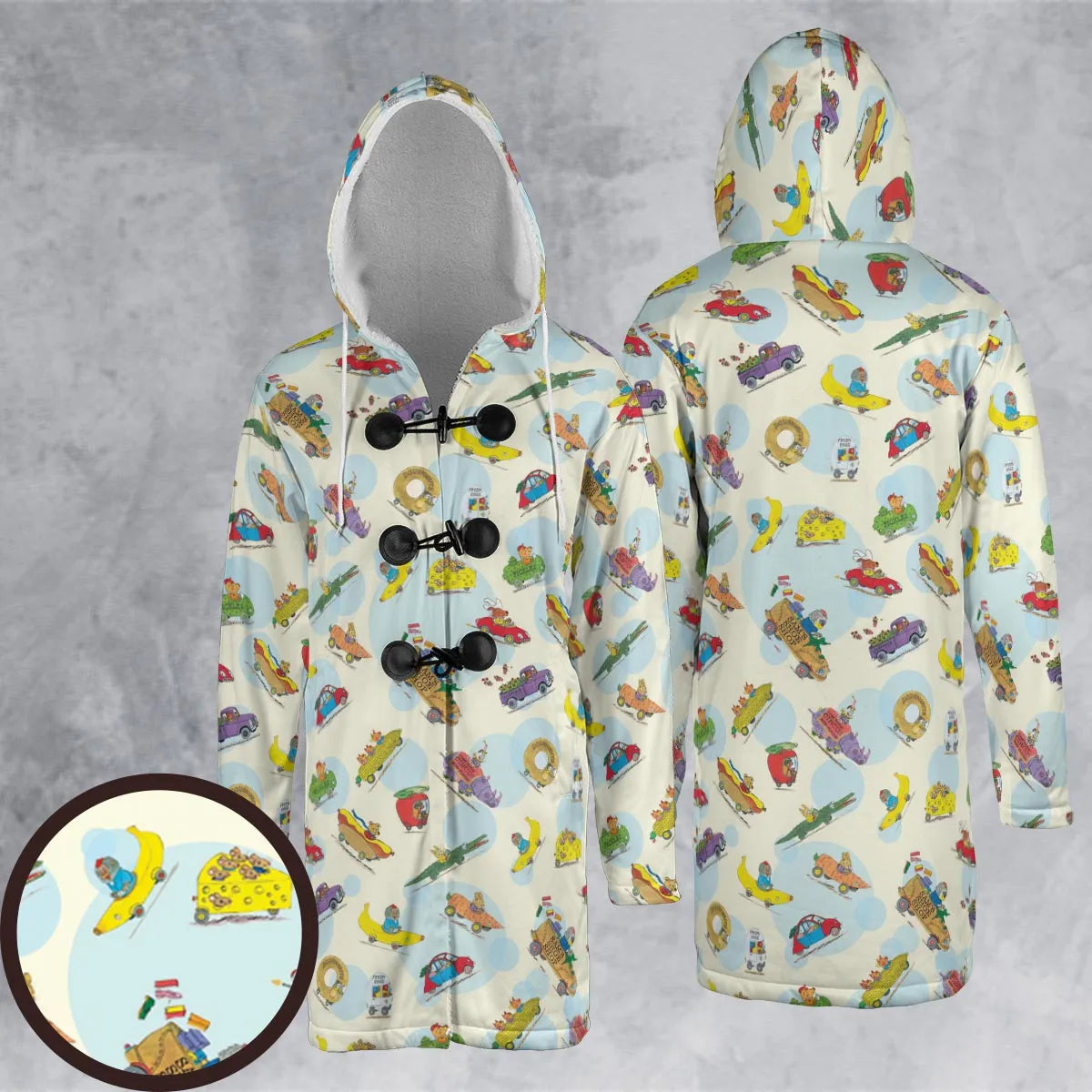 Hooded Cloak Coat - 2KJRFKQH