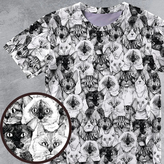 Just Cats All-Over Print Unisex T-Shirt