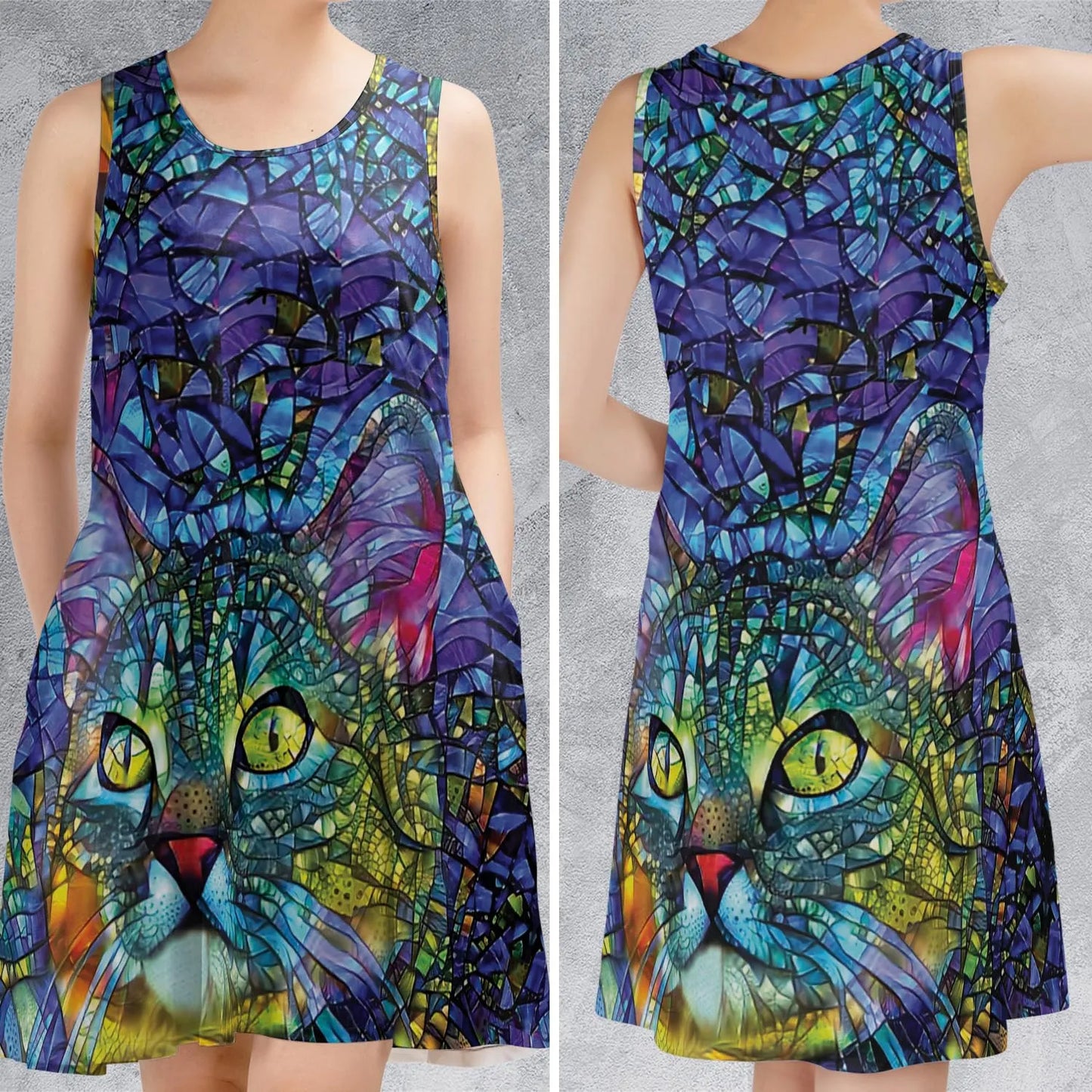 Sleeveless Dress - PSFQG5EE