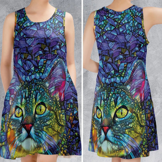 Sleeveless Dress - PSFQG5EE