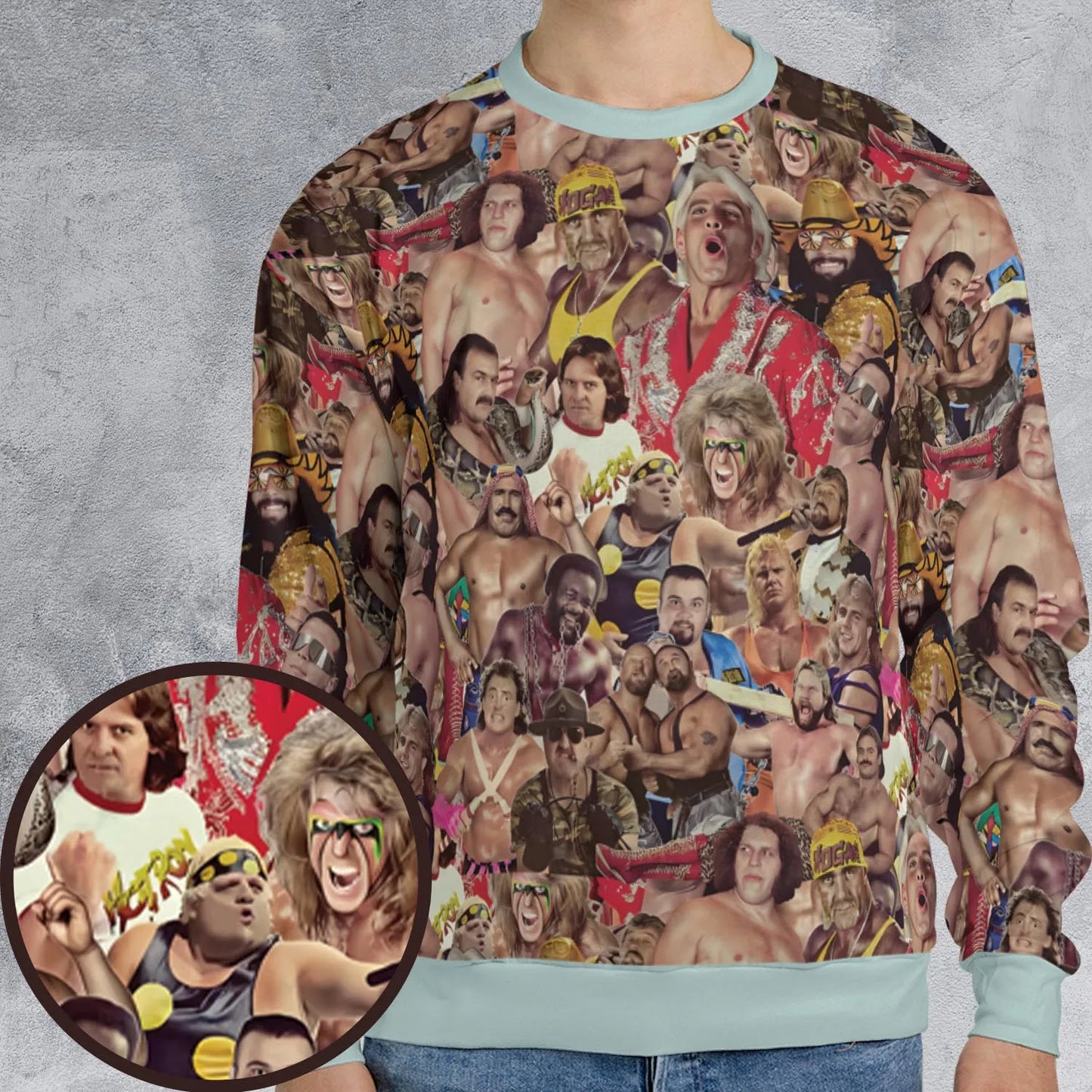 All-over Print Sweatshirt - SPW7BHDW