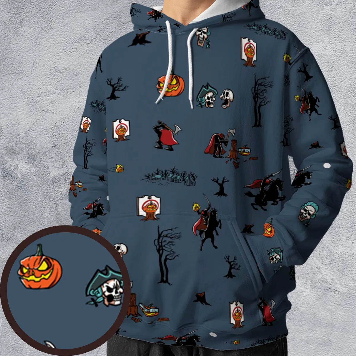 All-over Print Hoodie - BXH3DLRF