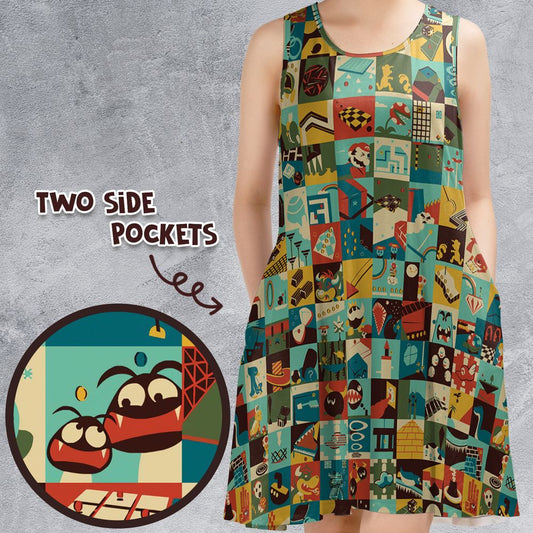 Sleeveless Dress - HNNPG7CK -  - 1