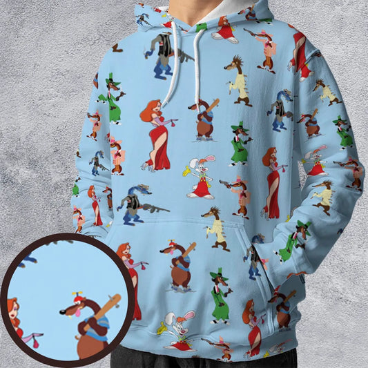 All-over Print Hoodie - 6FY4K7XU