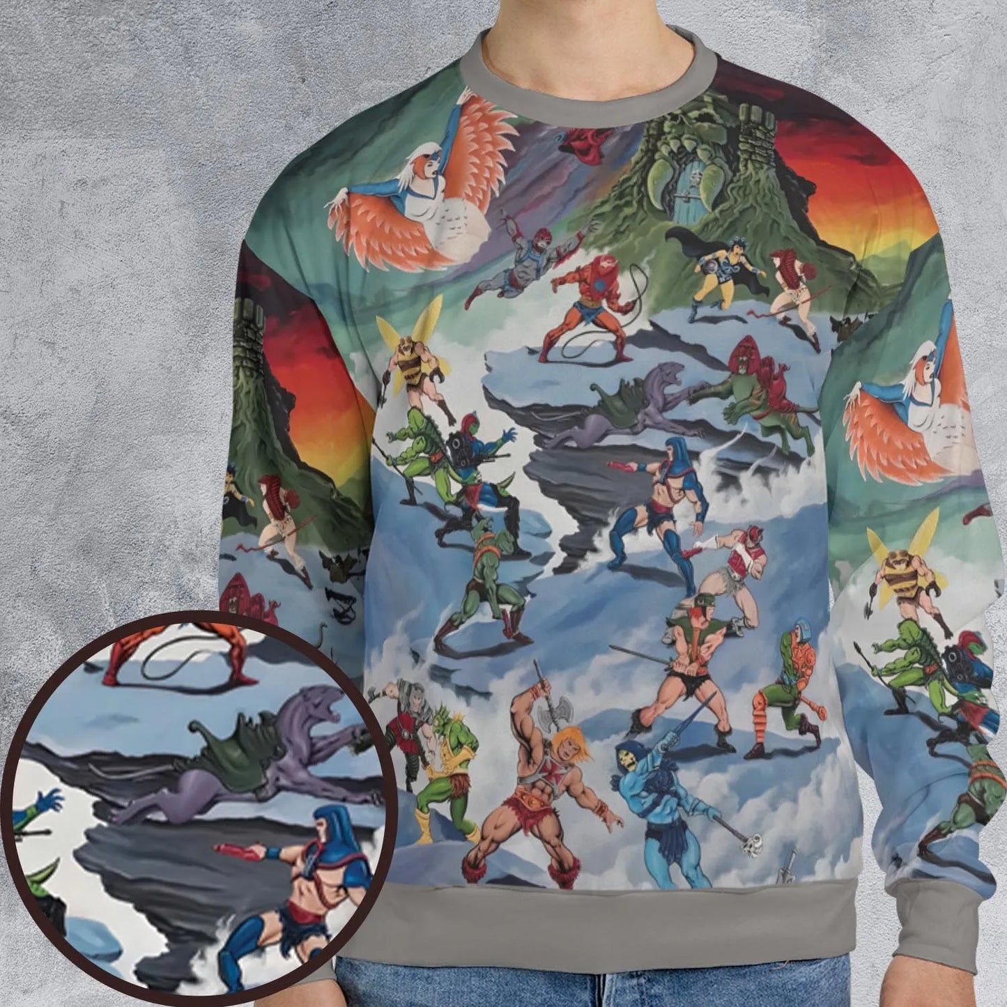 All-over Print Sweatshirt - 17WXV432