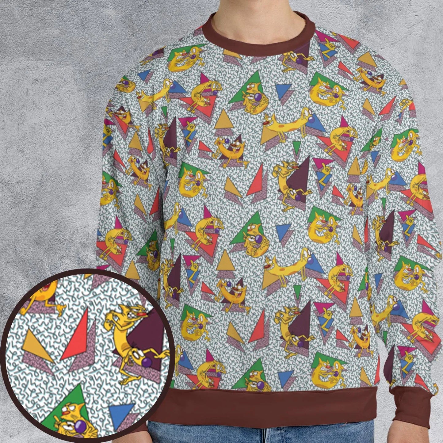 All-over Print Sweatshirt - N49DB4FB