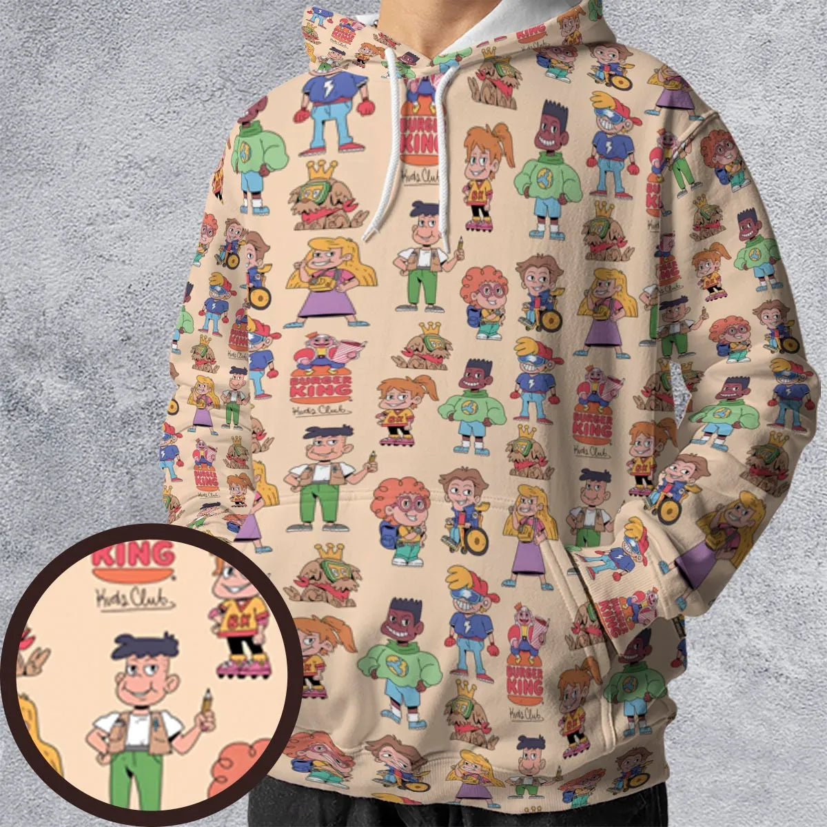 All-over Print Hoodie - SJEKFC6G