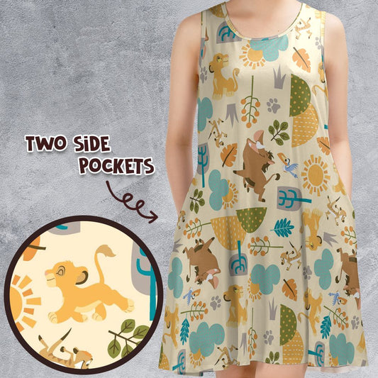 Sleeveless Dress - EKJCQCMG -  - 1