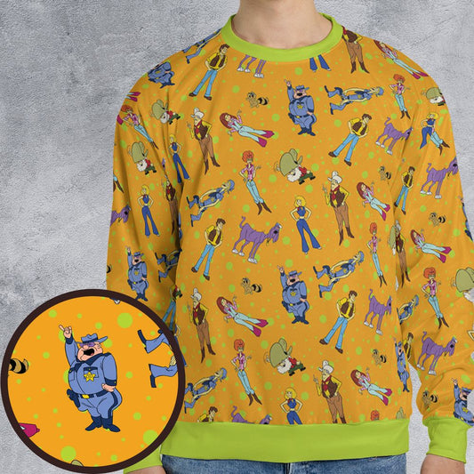 All-over Print Sweatshirt - MZTRJ3YF -  - 1