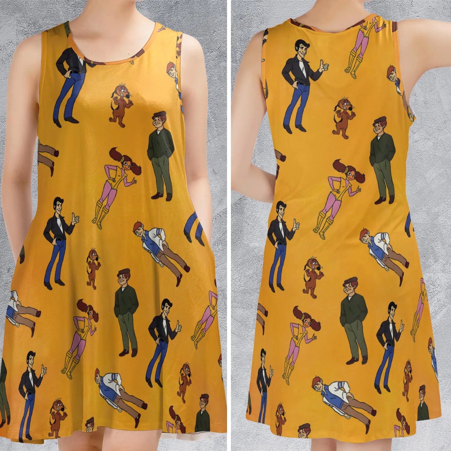 Sleeveless Dress - YDPWK12Q