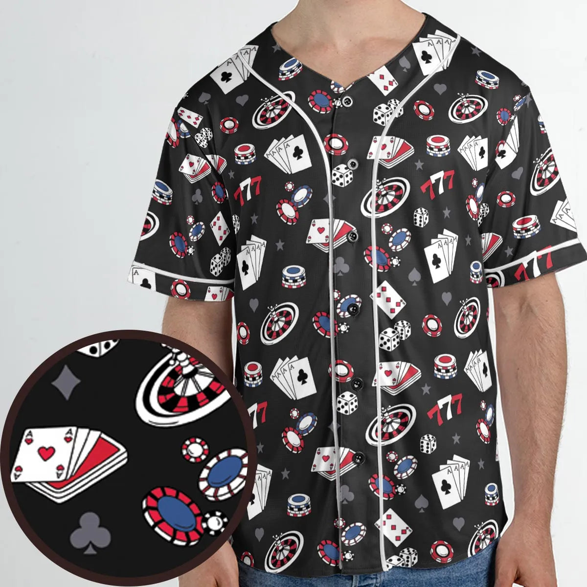 Unisex Baseball Jersey - JJMU7VWK