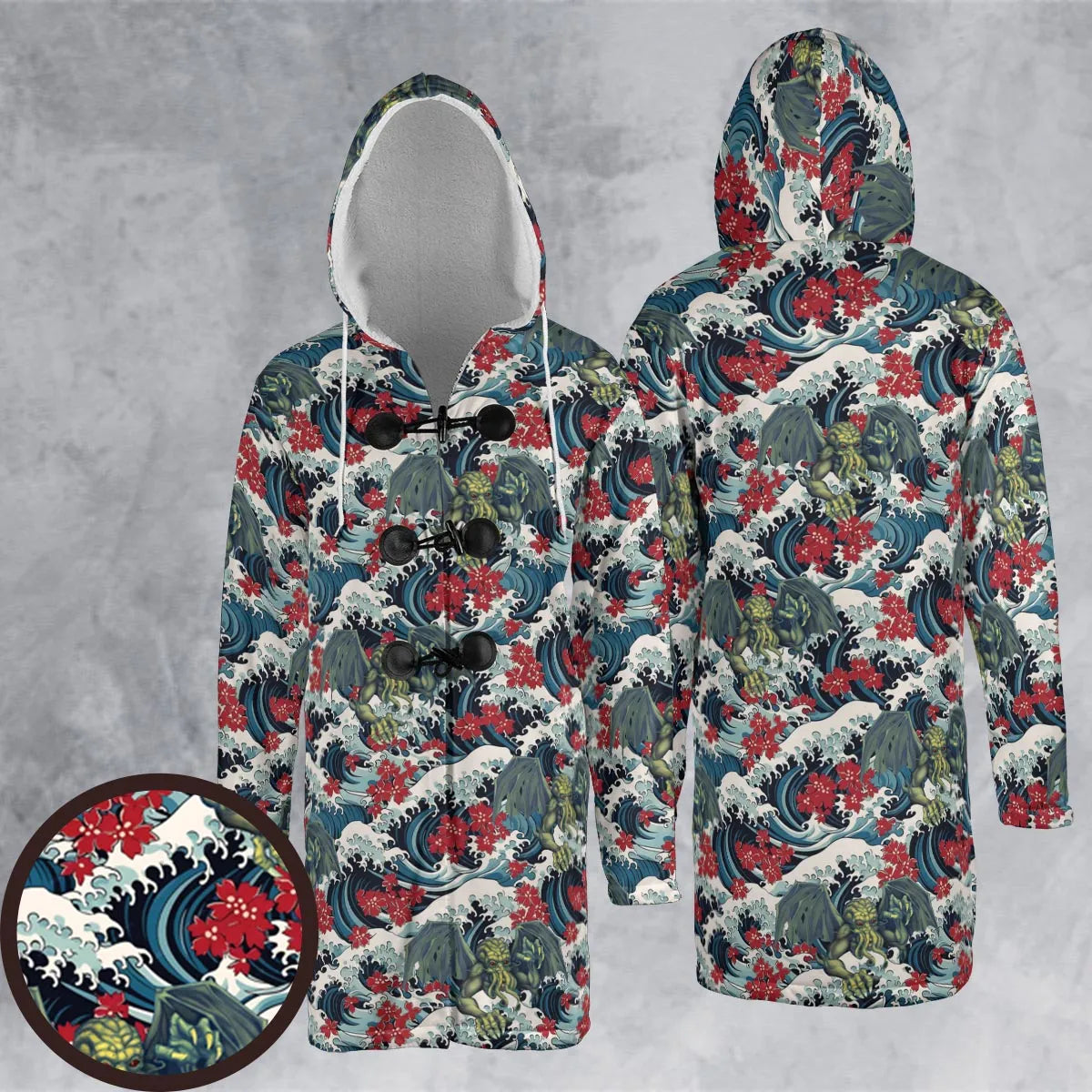 Hooded Cloak Coat - 6DE2EANC