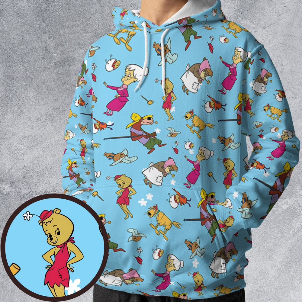 All-over Print Hoodie - MQ96B1P6 -  - 1