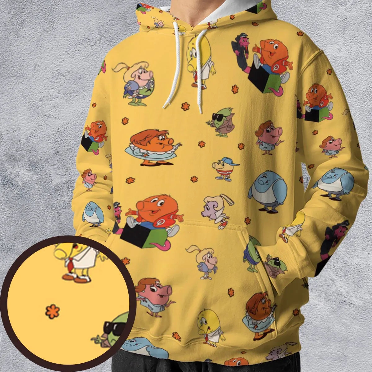 All-over Print Hoodie - C17KS9K3