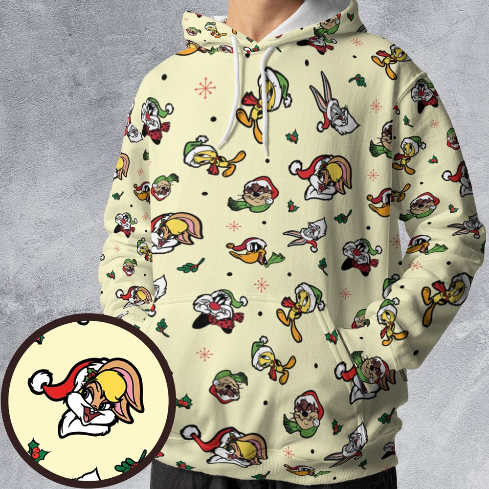 All-over Print Hoodie - N52XG5UK -  - 1