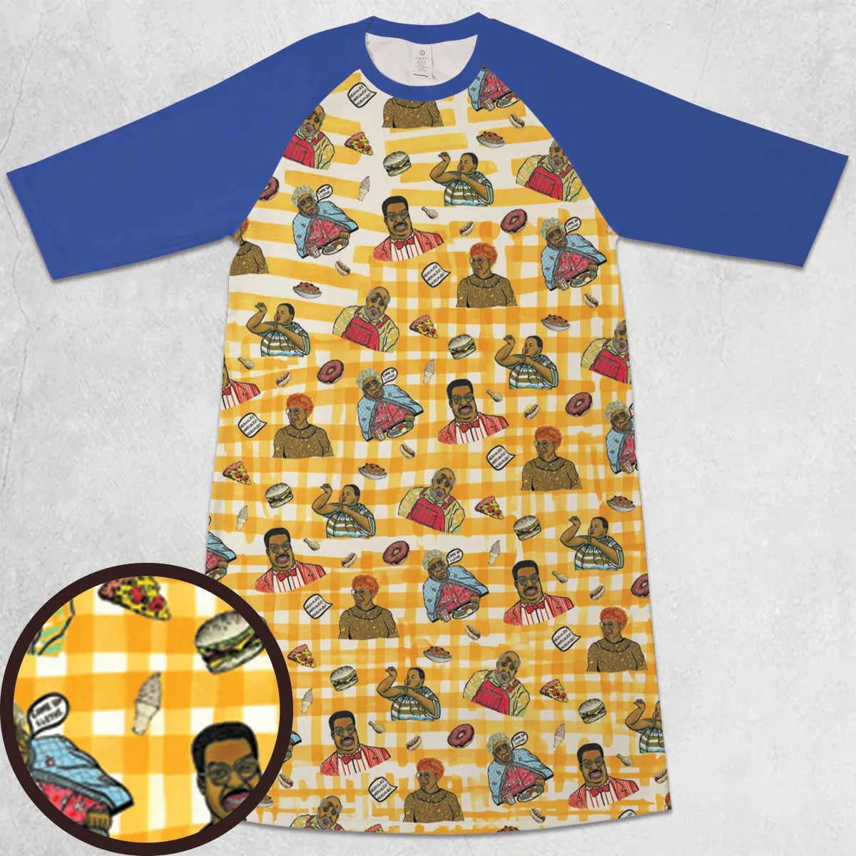 3/4 Sleeve Raglan Dress - PAQUJ1NC