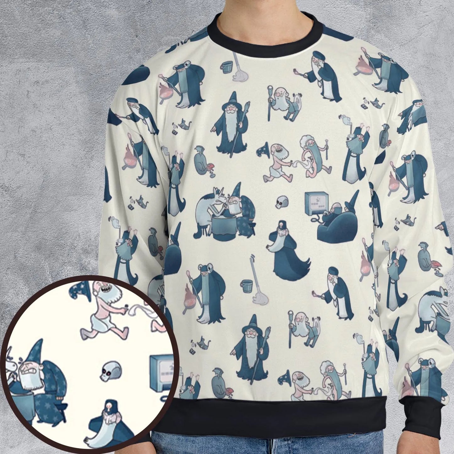 All-over Print Sweatshirt - E5AETEBG
