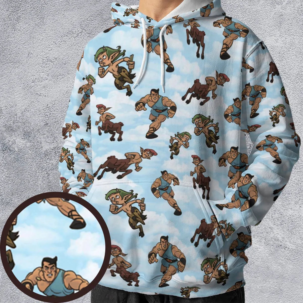 All-over Print Hoodie - DL589J5D