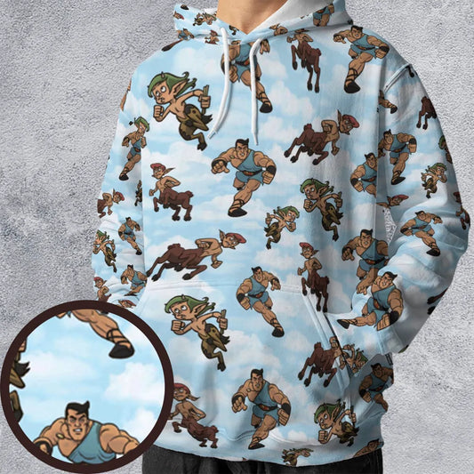 All-over Print Hoodie - DL589J5D