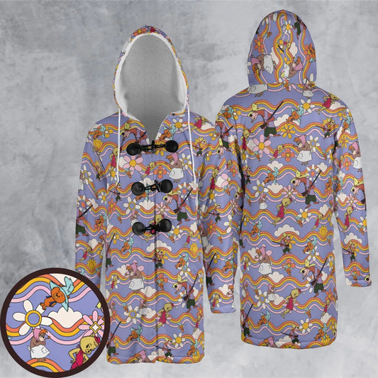 Hooded Cloak Coat - QJP91BFN