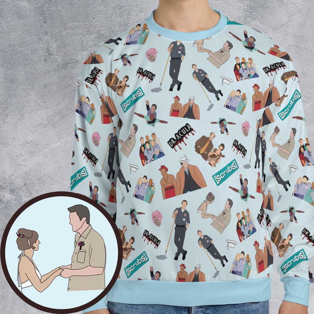 All-over Print Sweatshirt - K8ZLBQQ8 -  - 1