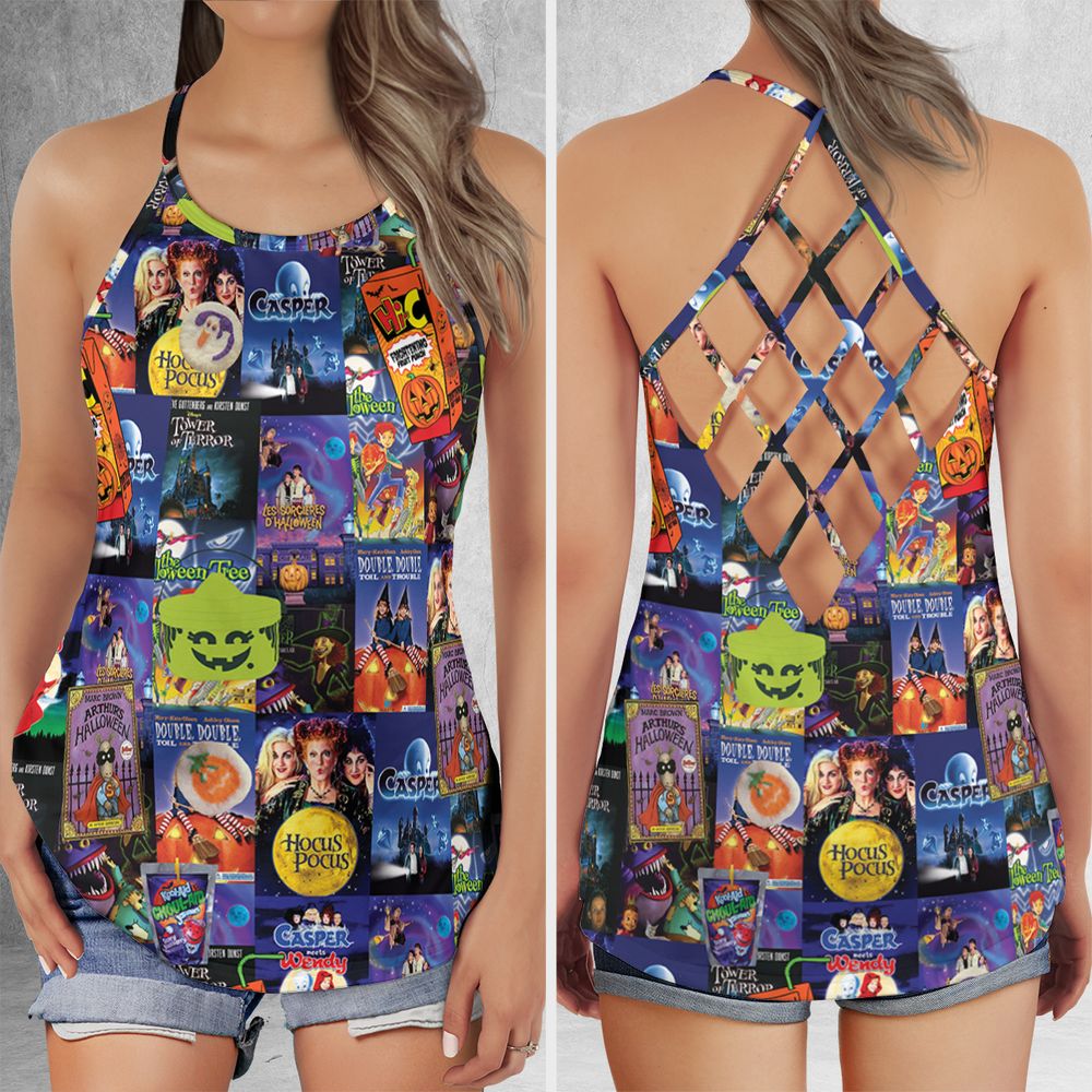 Criss Cross Tank Top - SYDW98PY -  - 1