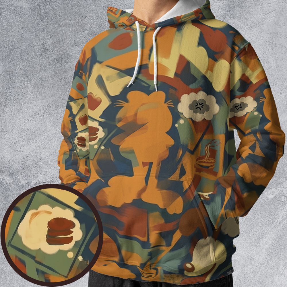 All-over Print Hoodie - 1KF1EUUL -  - 1