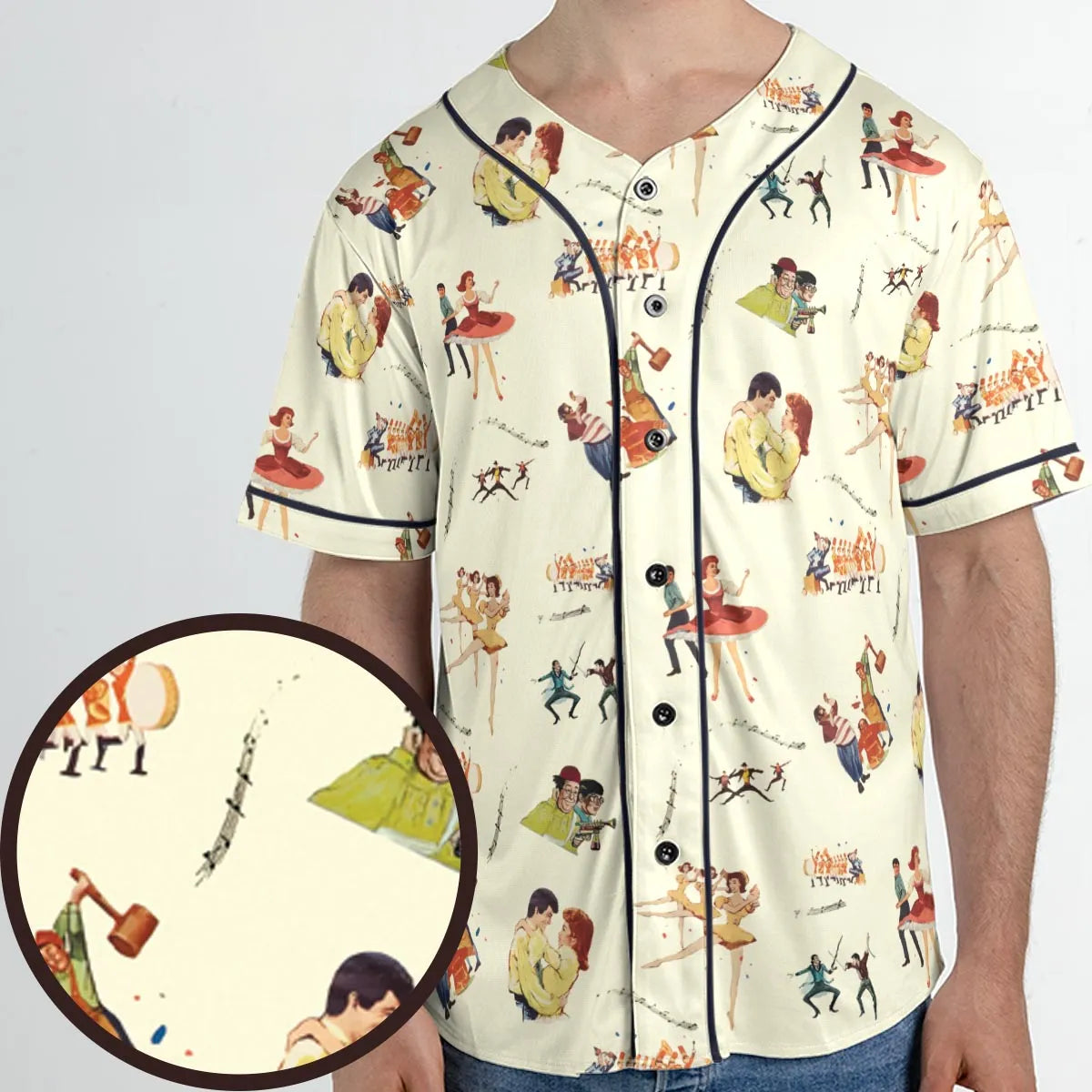 Unisex Baseball Jersey - N9S85QJX