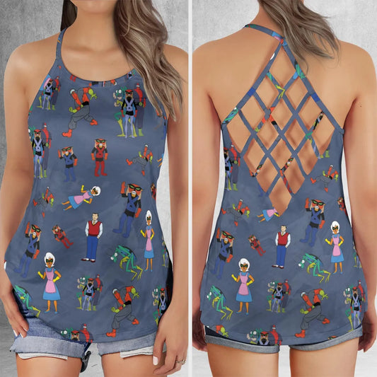 Criss Cross Tank Top - VMMUM5A4