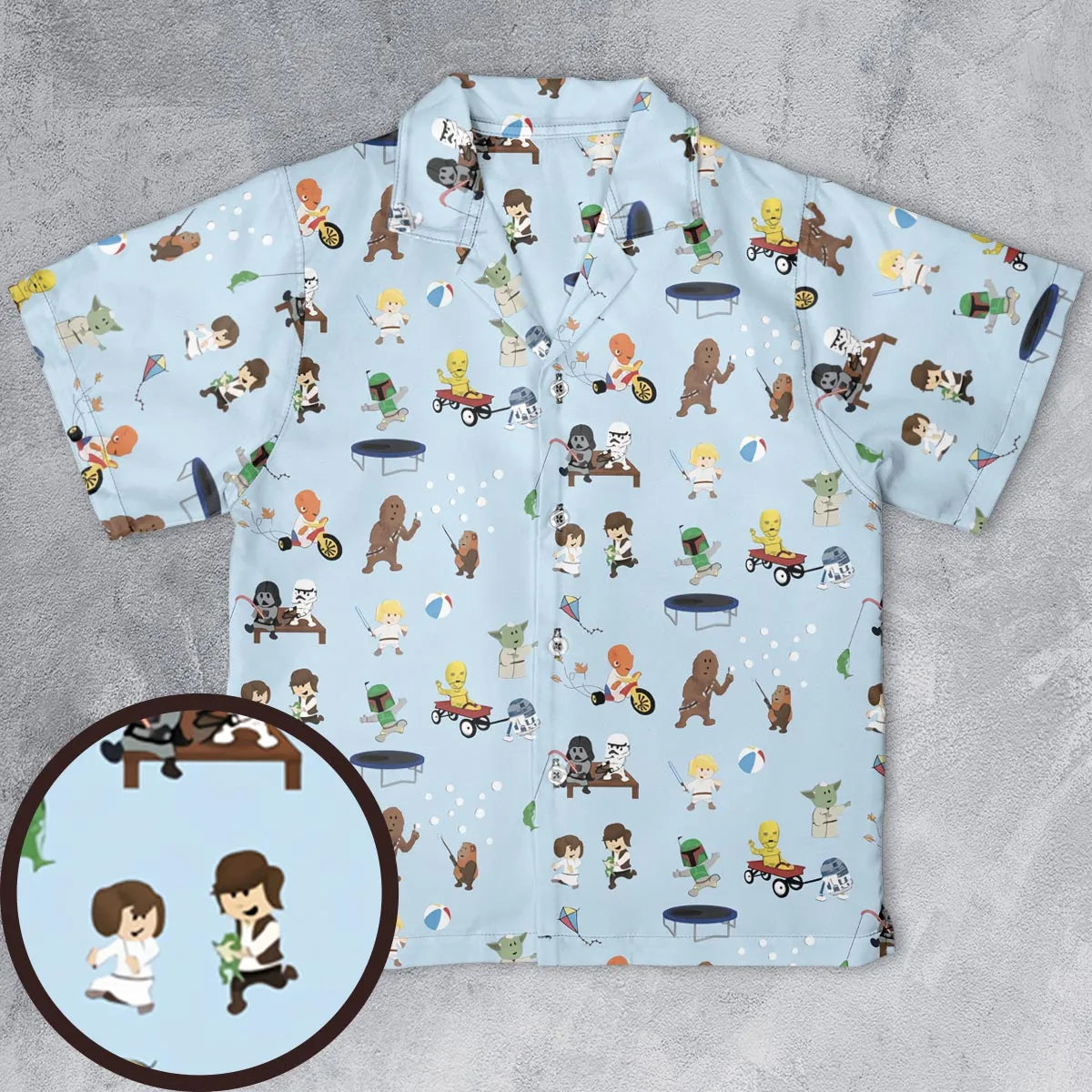Youth Hawaiian Shirt - XQTK3PKY