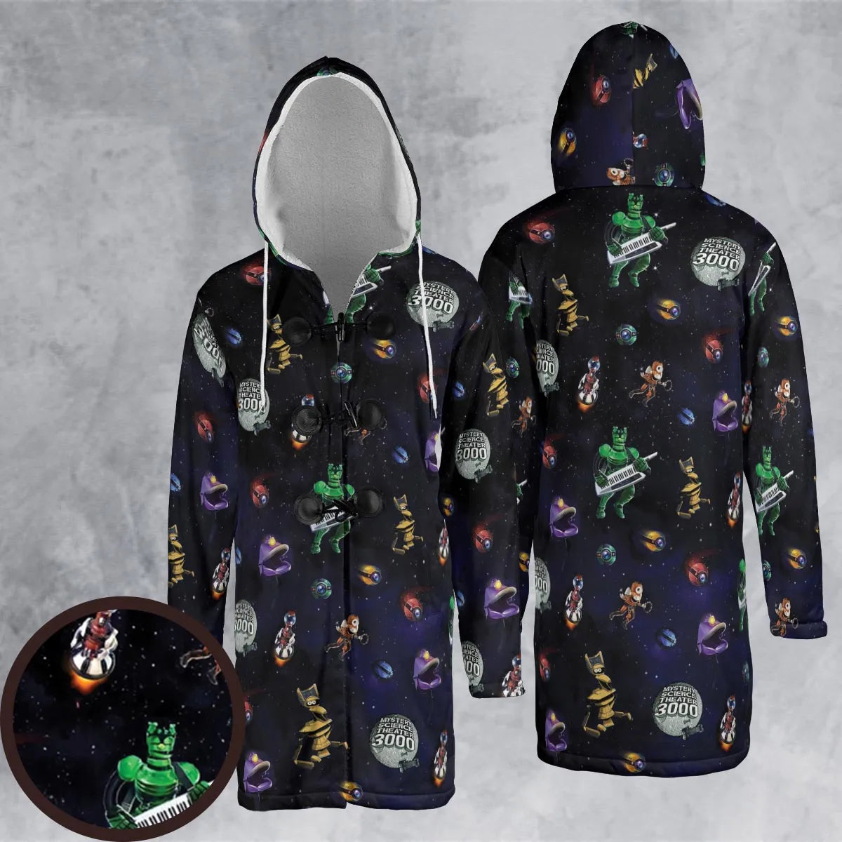 Hooded Cloak Coat - 2HSXDAYP