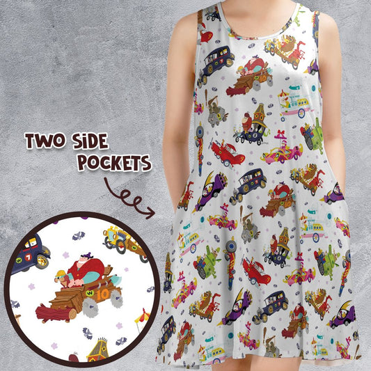 Sleeveless Dress - 32V6BBX2 -  - 1