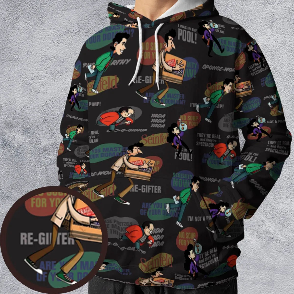 All-over Print Hoodie - KRKRZF4E