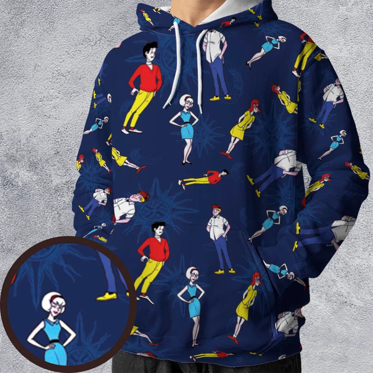 All-over Print Hoodie - RQE3PCK6