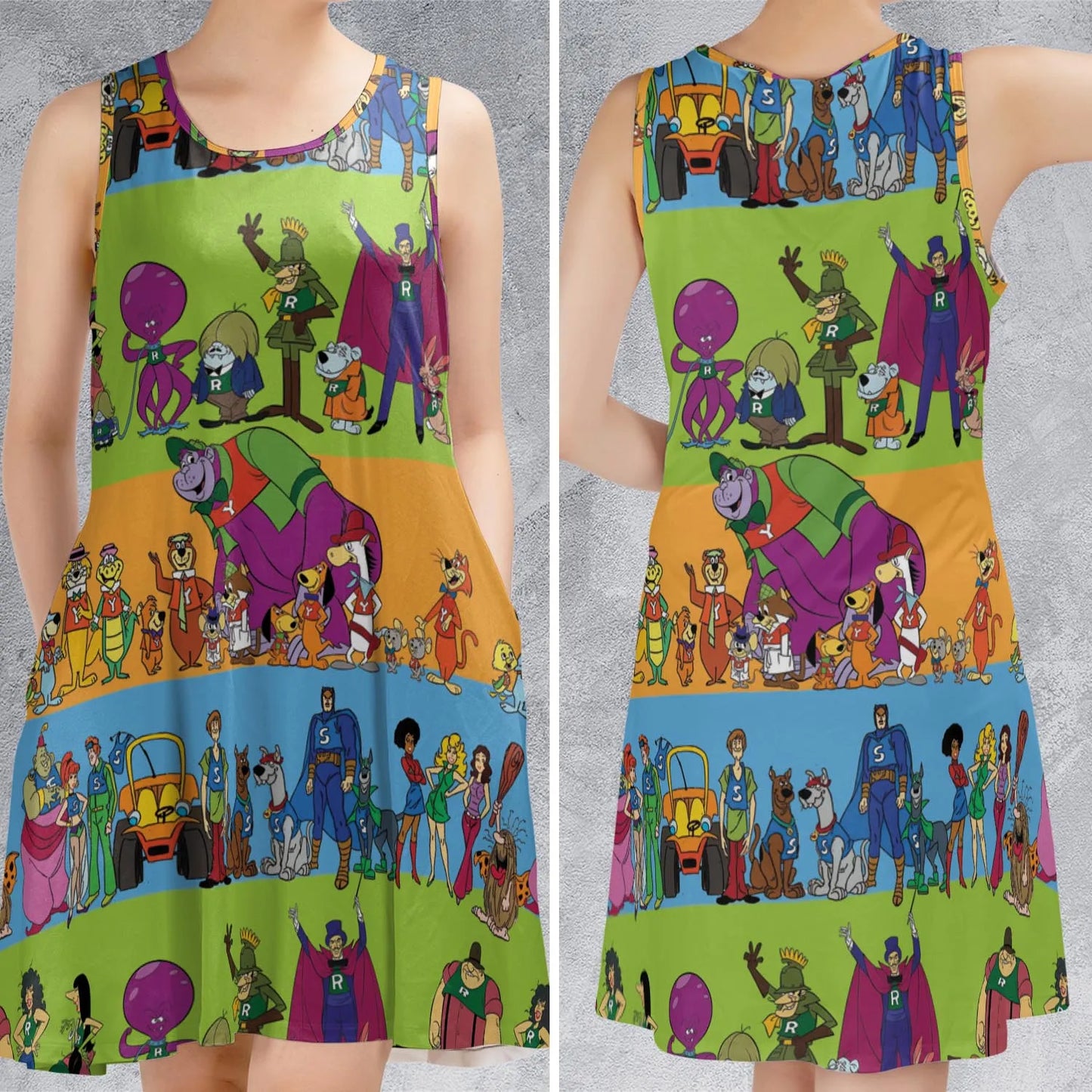 Sleeveless Dress - TH8P84UZ