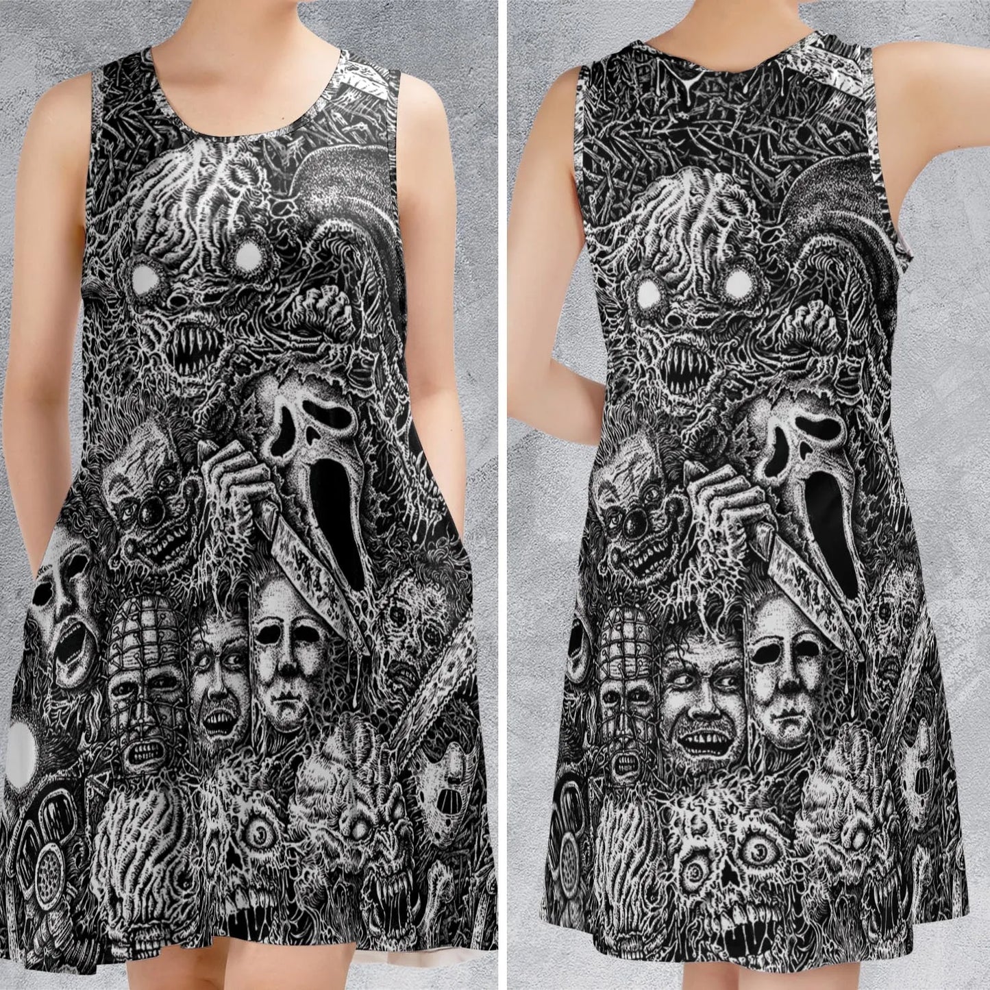 Sleeveless Dress - 7GEXM2HC
