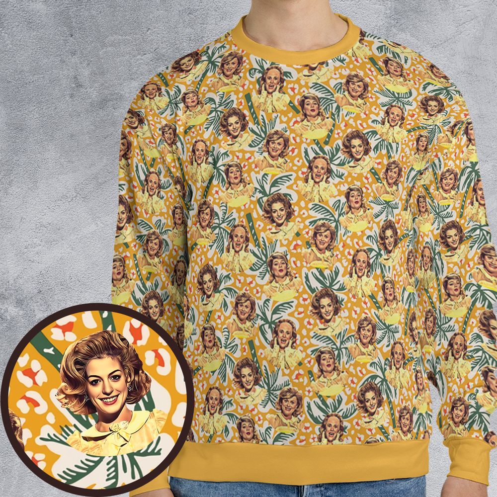 All-over Print Sweatshirt - M7DN9X5B -  - 1