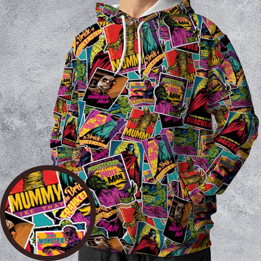 All-over Print Hoodie - FCY718Q3