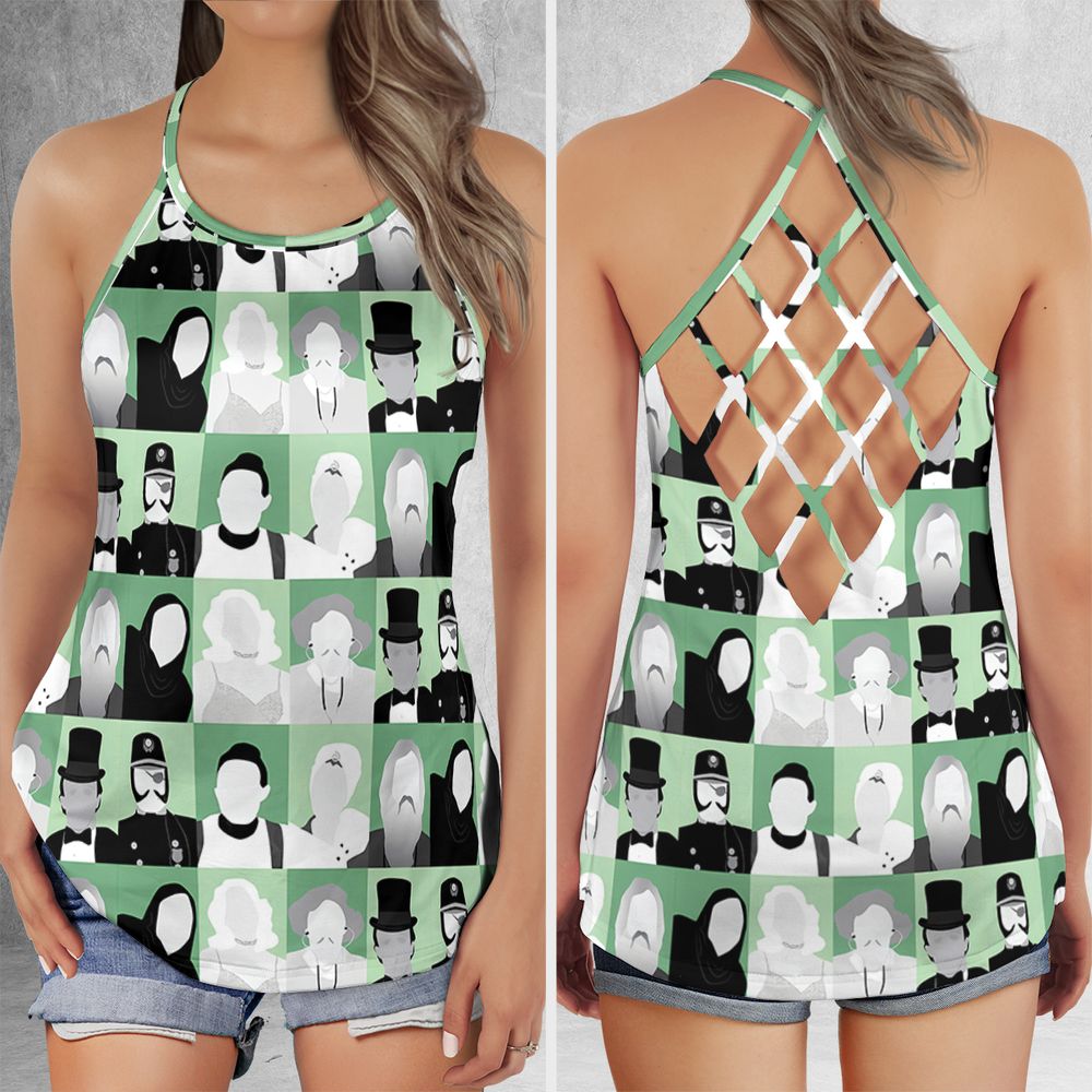Criss Cross Tank Top - XME6KVM8 -  - 1