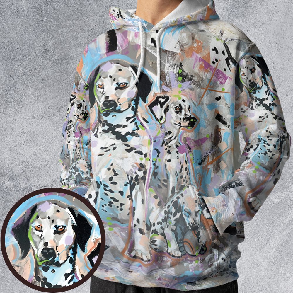 All-over Print Hoodie - SVH9JG9B -  - 1