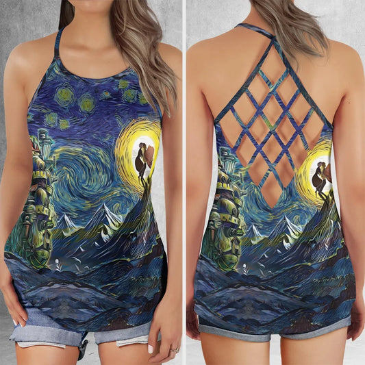 Criss Cross Tank Top - 2ZGDA9RM