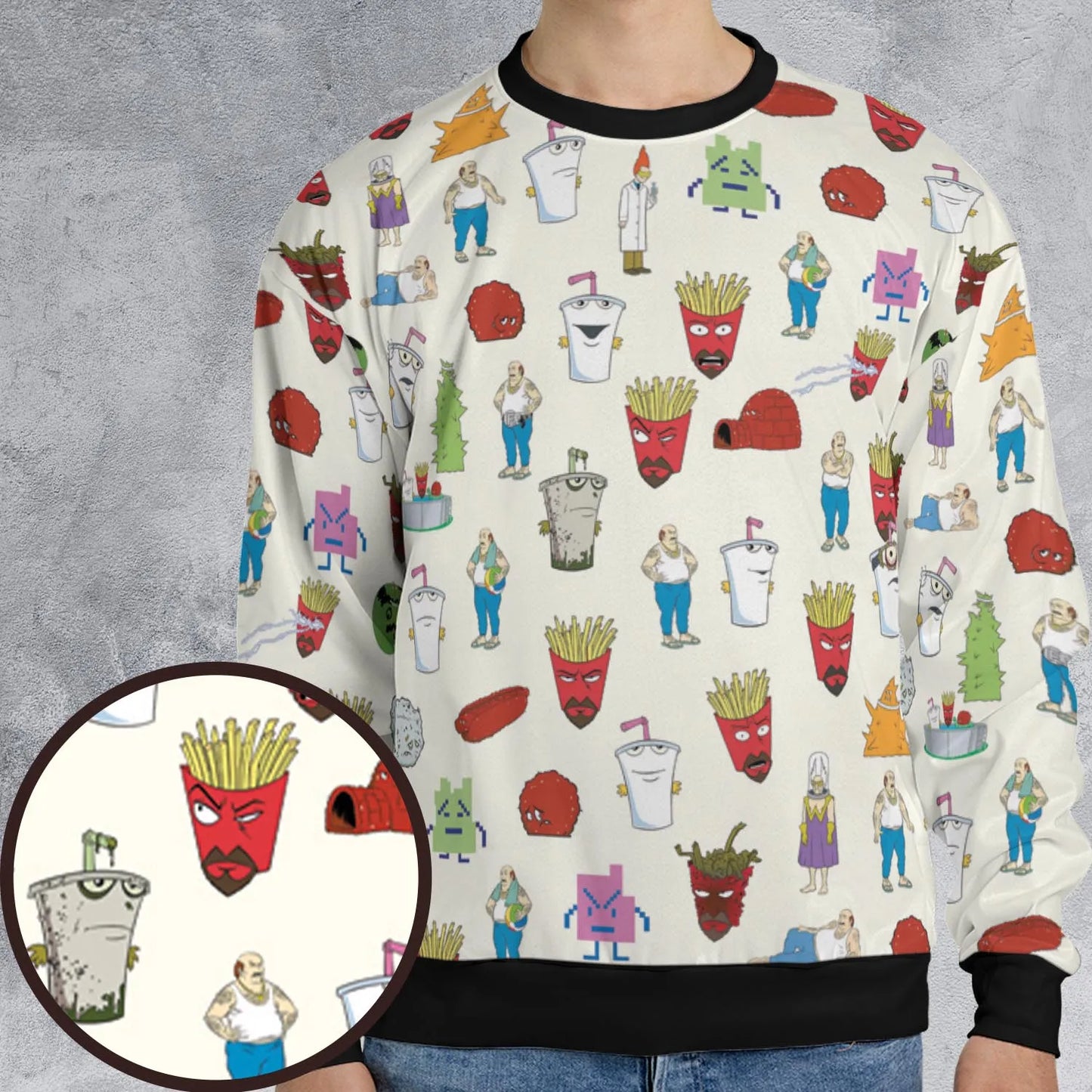 All-over Print Sweatshirt - WF14DXXF