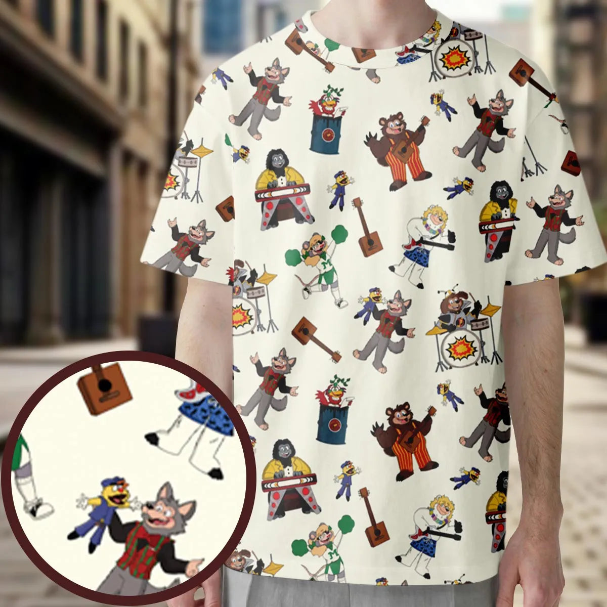 All-Over Print Unisex T-Shirt - ZUR9ENBC